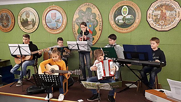 Kindermusikgruppe aus Holzheim