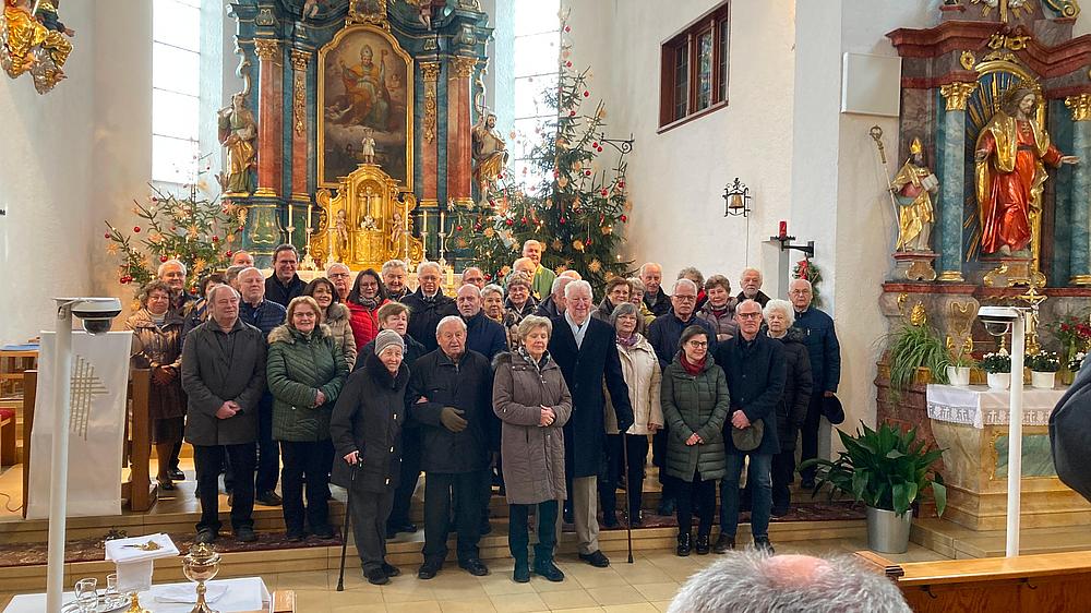 Ehejubilare feierten Dankgottesdienst in St. Martin - Foto: Beate Ochsenkühn
