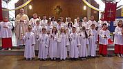 Gruppenbild der Erstkommunionkinder aus Woffenbach und Stauf. - Foto: Renate Wohlrath